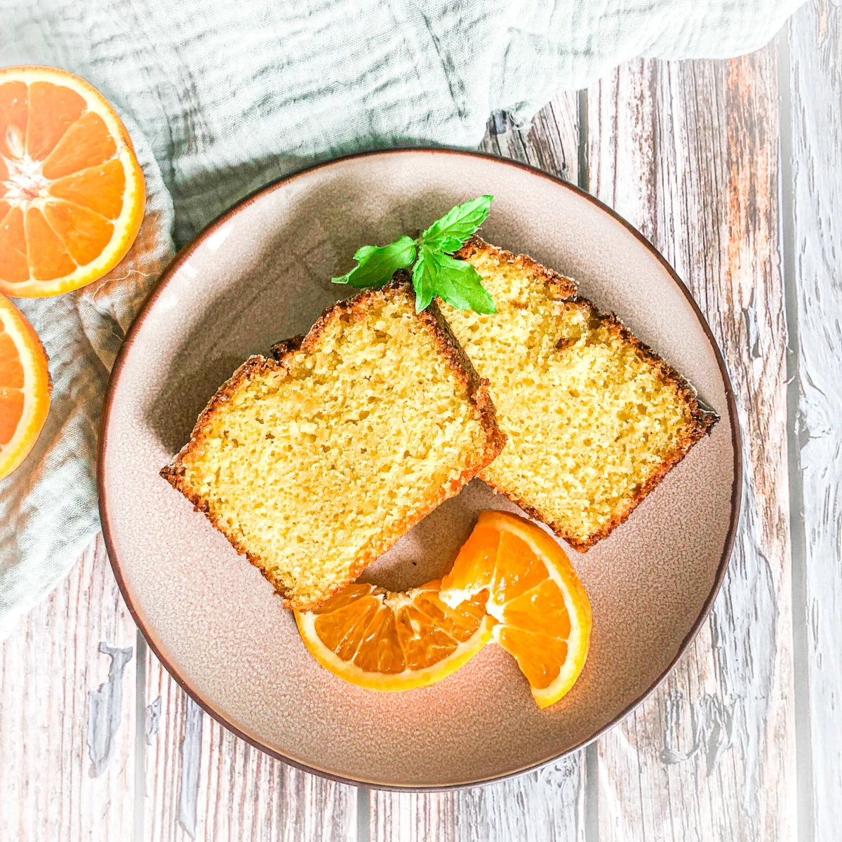 Rezeptbild: Veganer Orangenkuchen – saftig, frisch & gelingsicher