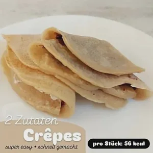 2 Zutaten Crêpes