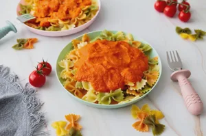 Cremige Tomatensoße mit verstecktem Gemüse