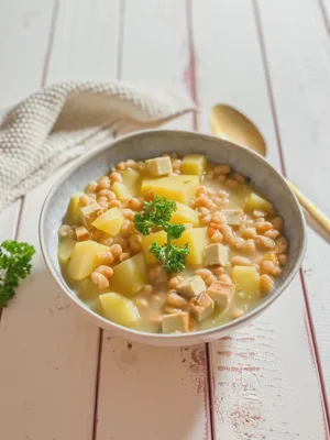 Schnelle Bohnensuppe
