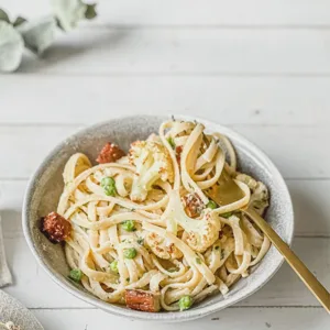 Linguine in cremiger Blumenkohlsoße