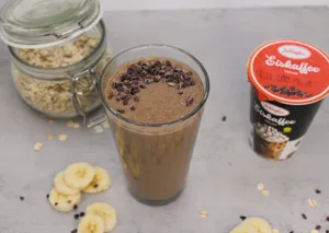 Eiskaffee-Frühstücks-Shake