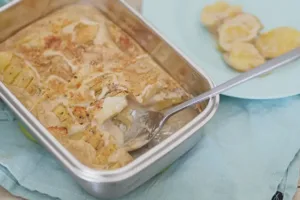 Veganer Kartoffelgratin