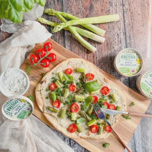 Sommerlicher Flammkuchen