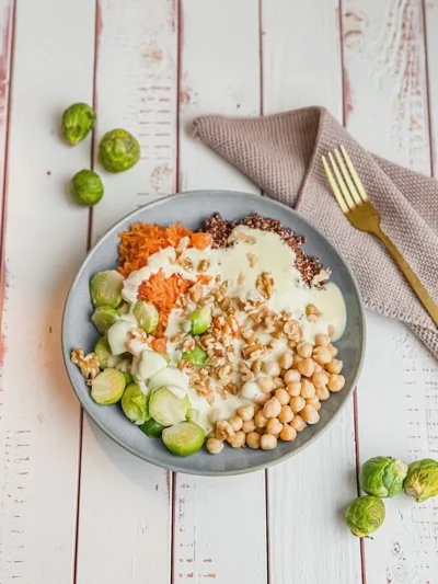 Rosenkohl-Bowl