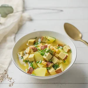 Weiße-Bohnen-Suppe