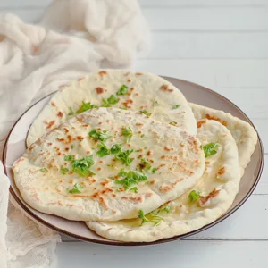Knoblauch-Pfannenbrot