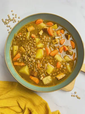 Linsensuppe