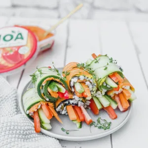 Gemüse-Sushi-Rollen