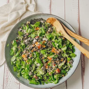 Herbstlicher Kürbis-Linsen-Salat