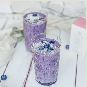 Wildheidelbeeren-Shake