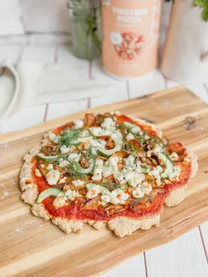 High-Protein-Gyros-Pizza