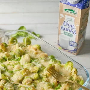 Gnocchi-Rosenkohl-Auflauf