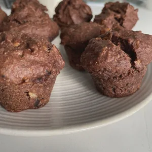 Schoko-Kaki-Muffins
