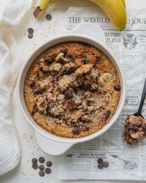 Banabread Baked Oats