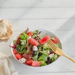 Wassermelonensalat