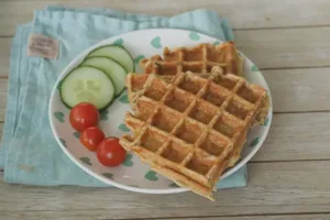 Zucchini-Waffeln