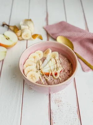 Schneller Beeren-Porridge