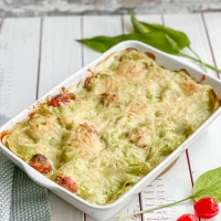 Bärlauch-Lasagne