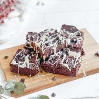 Brownies, zucker- und glutenfrei