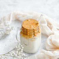 Rezeptbild: Schneller veganer Eiskaffee – der perfekte Sommerdrink