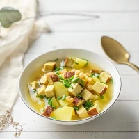 Weiße-Bohnen-Suppe