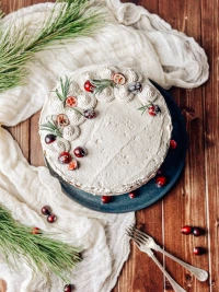 Waldbeer-Gewürztorte