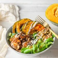 Kürbis-Bowl