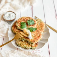 Rezeptbild: Zucchini-Schnitzel