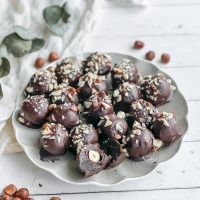 Vegane Haselnusspralinen
