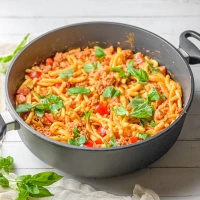 Mediterrane Spätzlepfanne