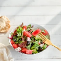 Wassermelonensalat