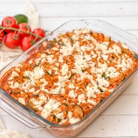 Rezeptbild: Griechischer Nudelauflauf