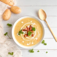 Cremige Kartoffelsuppe