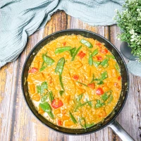 Kürbis-Linsen-Curry
