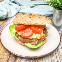 Kidneybohnen-Burger