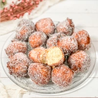 Vegane Quarkbällchen