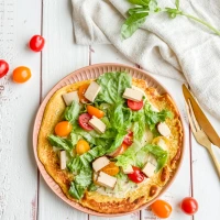 Veganes Omelett