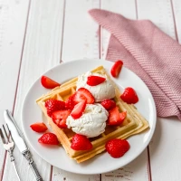 Vegane Waffeln