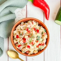Rezeptbild: Veganer Thunfischsalat