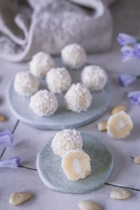 Vegane Raffaello - zuckerfrei