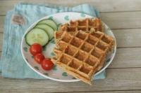 Zucchini-Waffeln