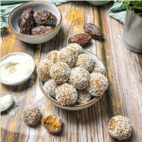 Orangen-Kokos-Energyballs