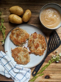 Petersilien-Kartoffel-Puffer