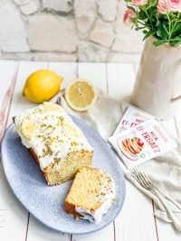 Zitronenkuchen mit Pistazie