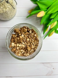 Erdnussbutter Granola