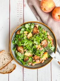Rezeptbild: Fruchtiger Feldsalat