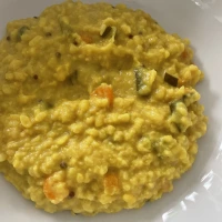 Rezeptbild: Mung Dal mit Gemüse