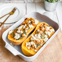 Gefüllter Tahin-Butternut