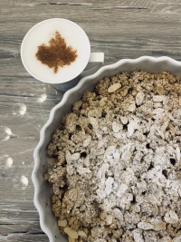 Apfel Crumble